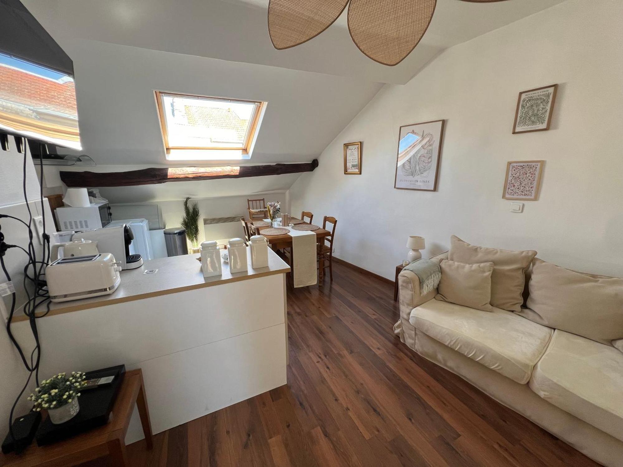 Le Fleuri - Reims - Wifi Gratuit - Quartier Calme Apartman Kültér fotó